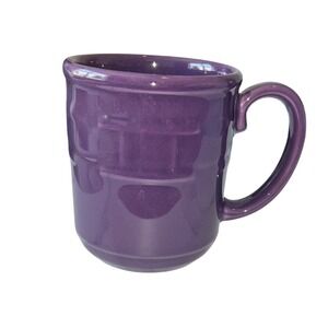 Longaberger Woven Traditions Eggplant Mug 6464980